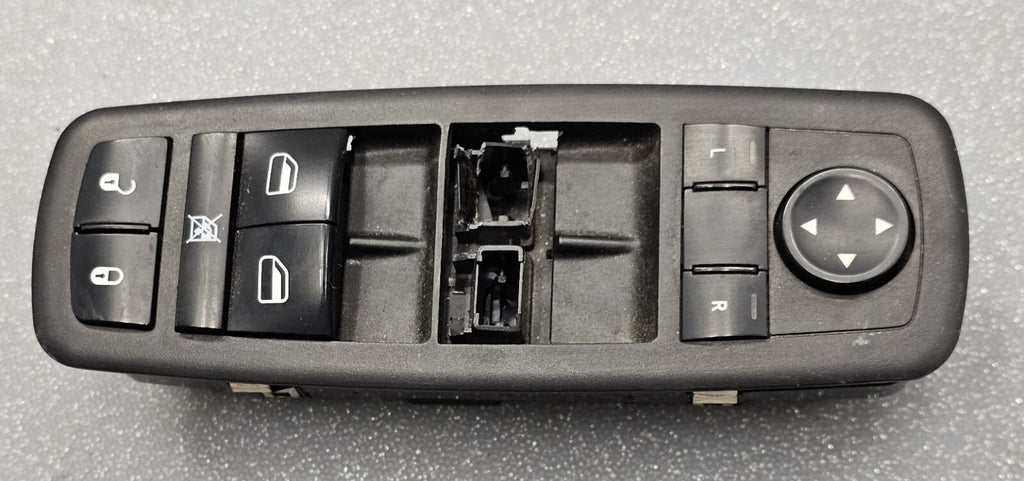 09-12 Dodge Ram 1500 2500 Left Driver Master Power Window Switch Assembly Black