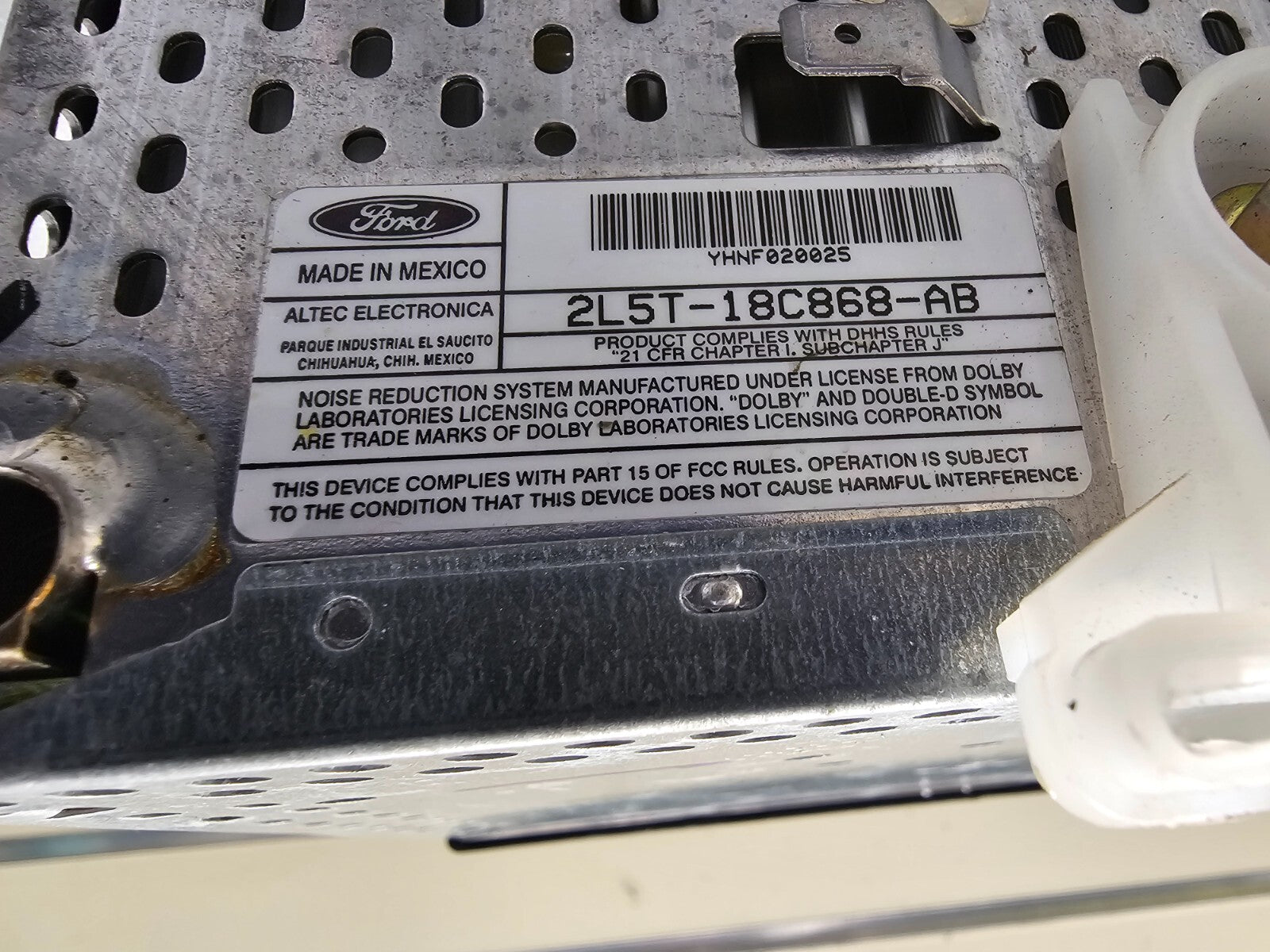 🔥2001 - 2005 Ford Lincoln Mercury OEM AM FM Radio Single CD Player Receiver