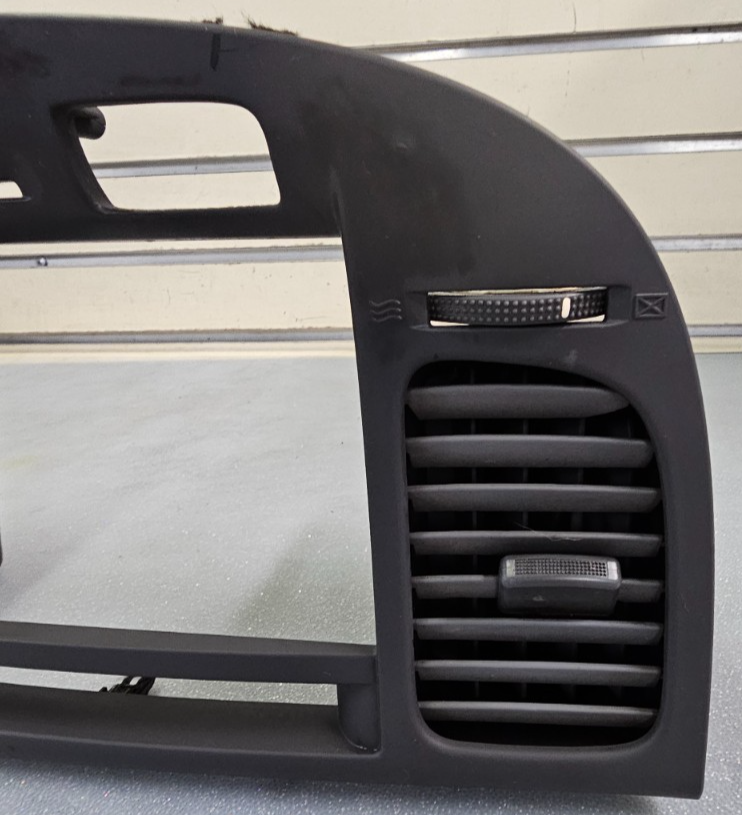 🔥06-11 Kia Rio Center Dash Trim Radio Bezel  Climate With Air Vents Black OEM