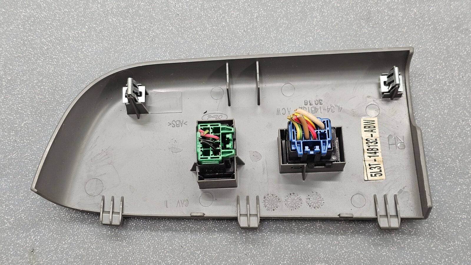 🔥04-08 Ford F150 Crown Victoria Right Passenger Window 2 Door Switch TAN WS24