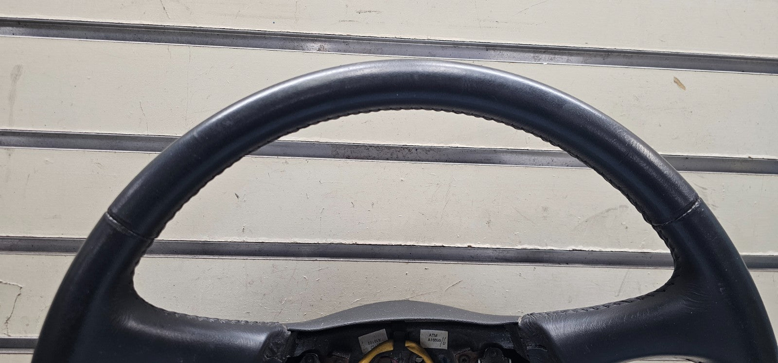 🔥99-02 Silverado Tahoe Suburban Blazer SONOMA Steering Wheel Leather black