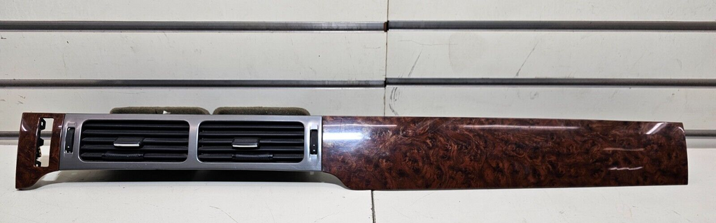 🔥07-13 Suburban TAHOE YUKON Dash Radio Bezel Trim RIGHT Panel w/ Vent WOOD B36