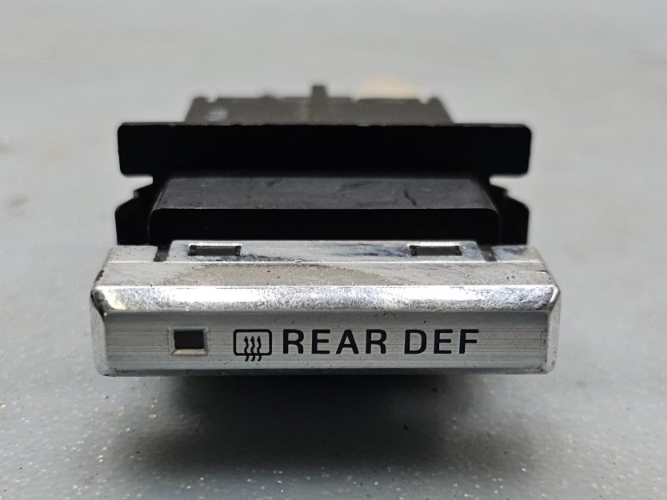 🔥1989-1993 Mercury Grand Marquis Rear Defrost Switch Silver OEM