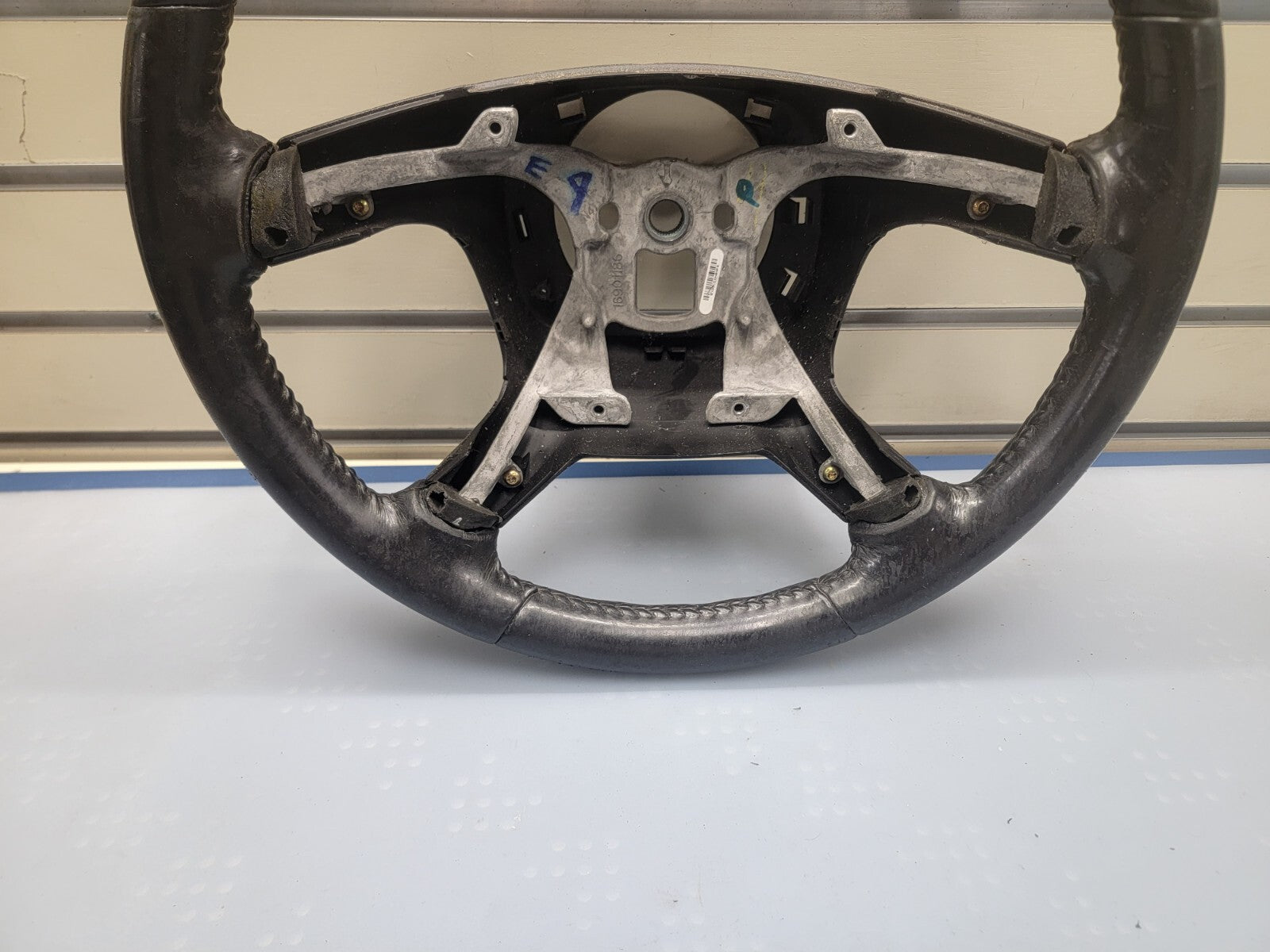 🔥07-14 Chevrolet Silverado Sierra Tahoe Yukon Leather Steering Wheel Black
