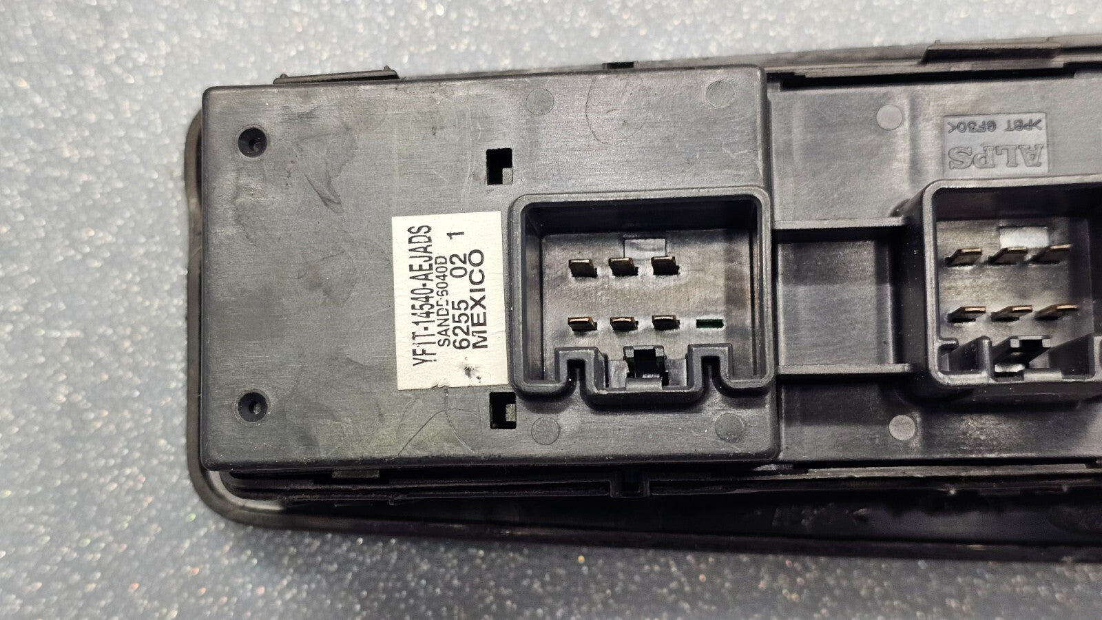 🔥00-07 Ford Taurus Left Driver Door Master Power Window Switch Assembly Wood