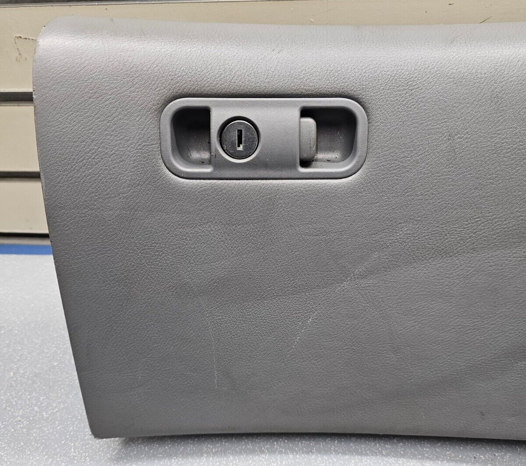 🔥04-08 ACURA TL DASH GLOVE BOX STORAGE COMPARTMENT ASSEMBLY LID DOOR GRAY OEM