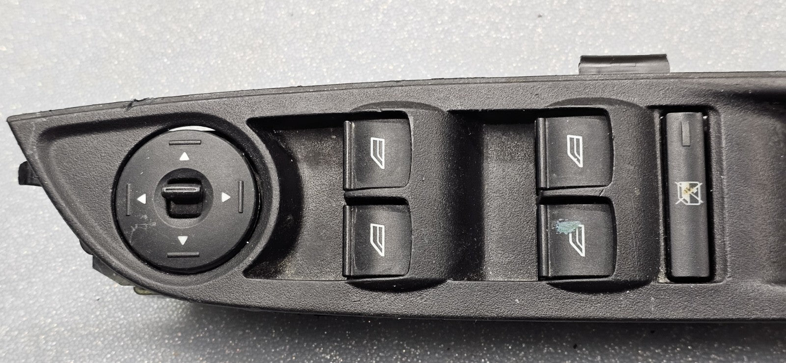12-18 Focus Escape Front Left Driver Master Power Window Switch Regulator Black