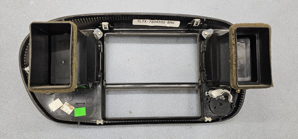 🔥97-03 Ford F150 Center Dash Radio Stereo Climate BEZEL Trim Panel Line Tan B1
