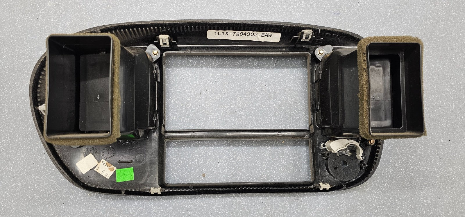🔥97-03 Ford F150 Center Dash Radio Stereo Climate BEZEL Trim Panel Line Tan B1