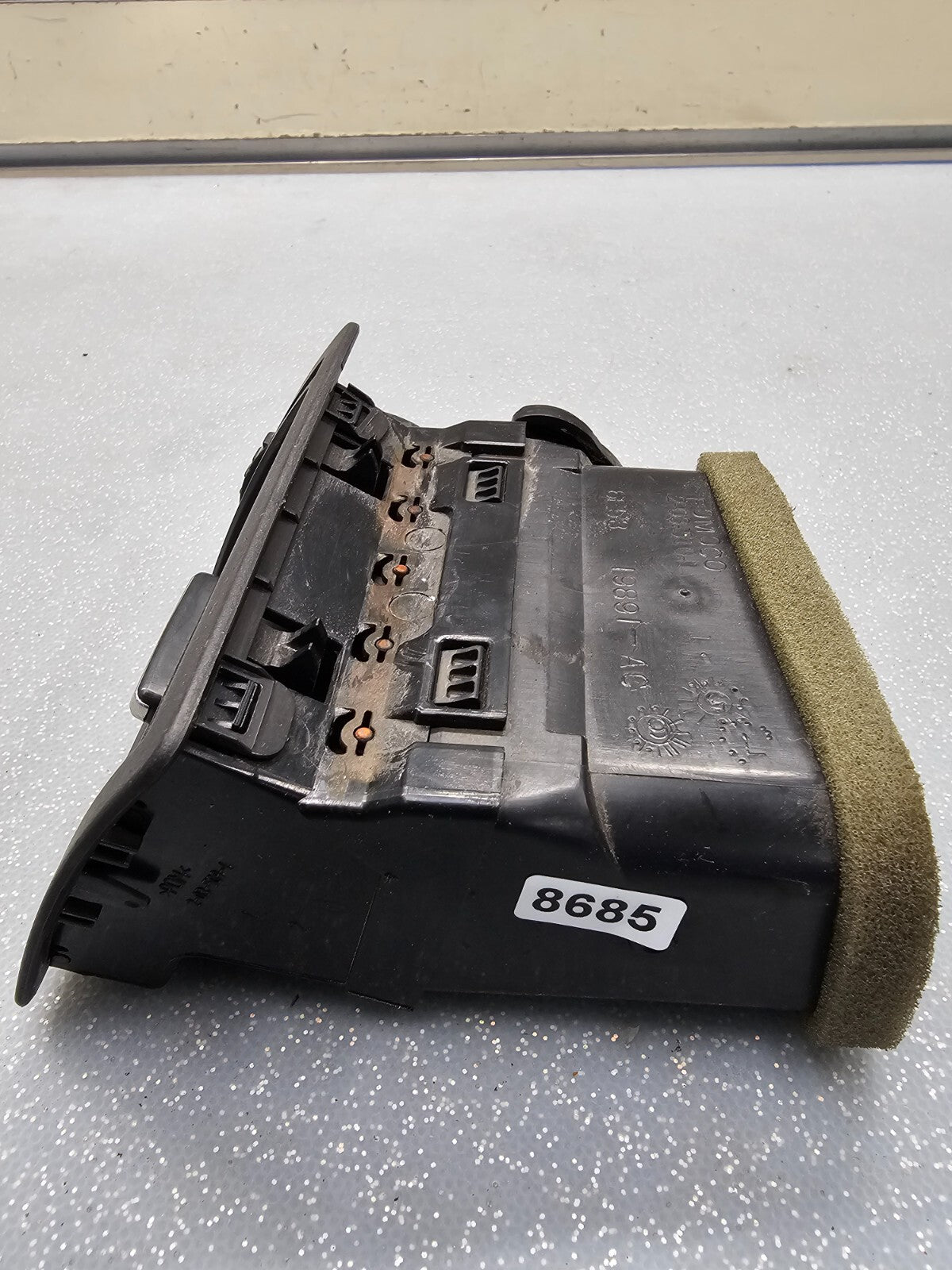 🔥06-09 Fusion Milan Driver Center Dash Air Vent Heater Filter Conditioner Black