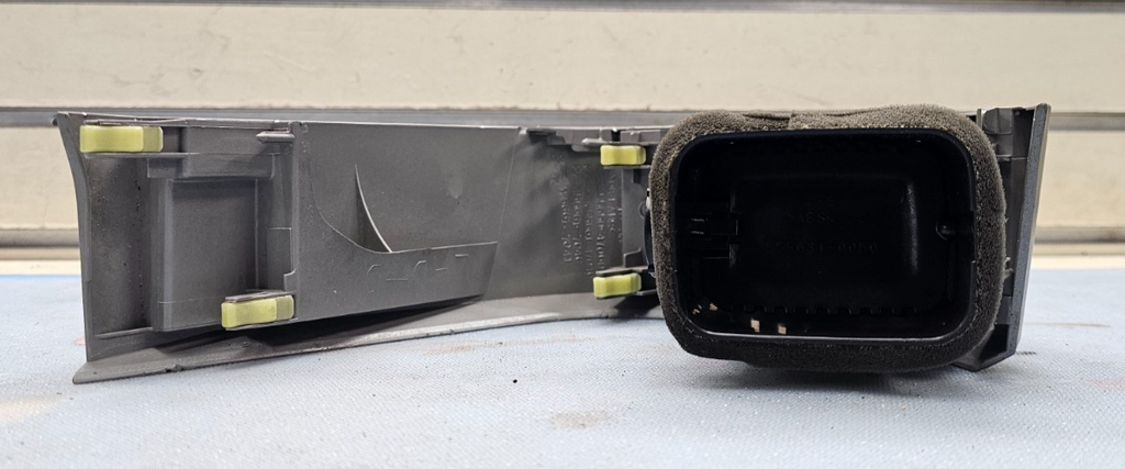 🔥04-09 Toyota PRIUS Dash Left Driver AC A/C AIR VENT HEATER Panel SILVER