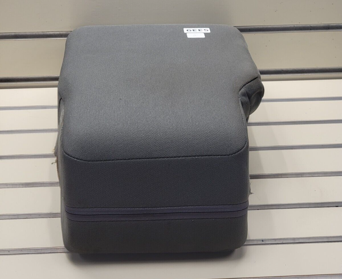🔥04-08 FORD F-150 Front Center Console JUMP SEAT Arm Rest Clothe Grey Gray JS1