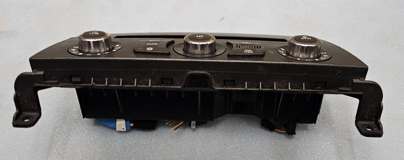 🔥08-10 BMW 5 SERIES AC HEATER TEMPERATURE CLIMATE CONTROL AIR CONDITIONER BLACK