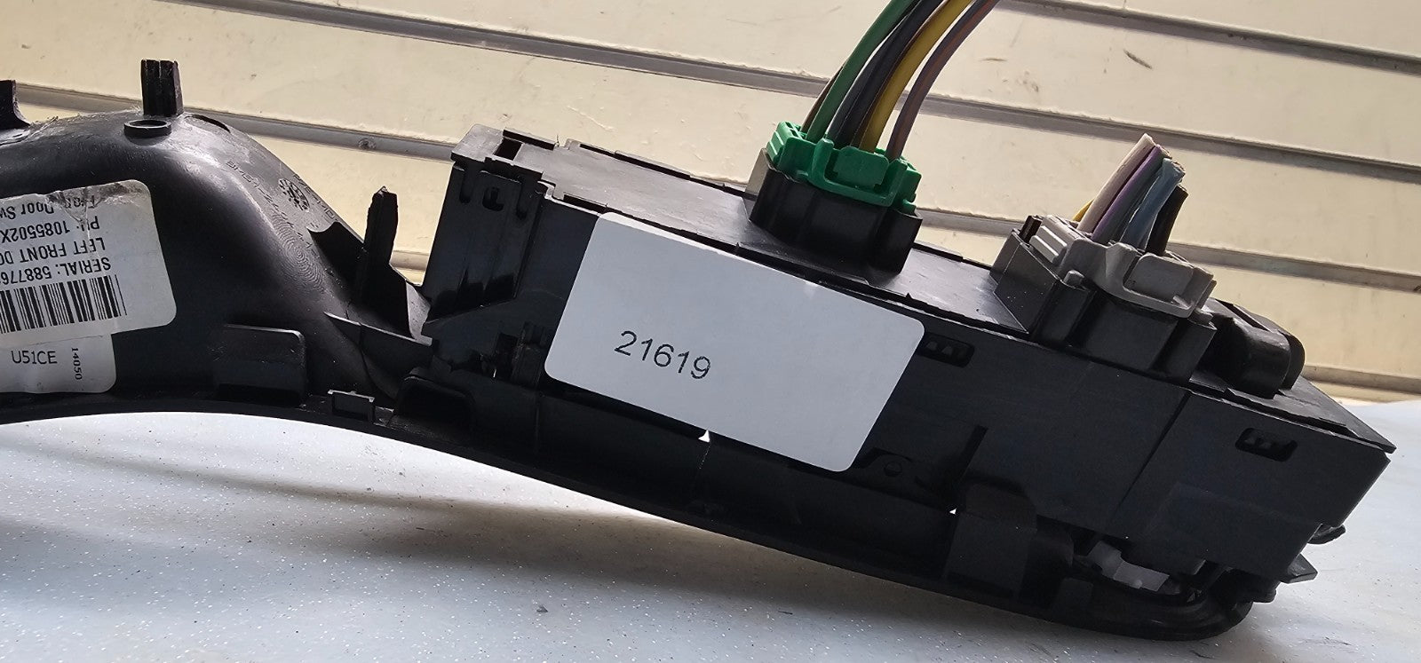 12-18 Focus Escape Front Left Driver Master Power Window Switch Regulator Black