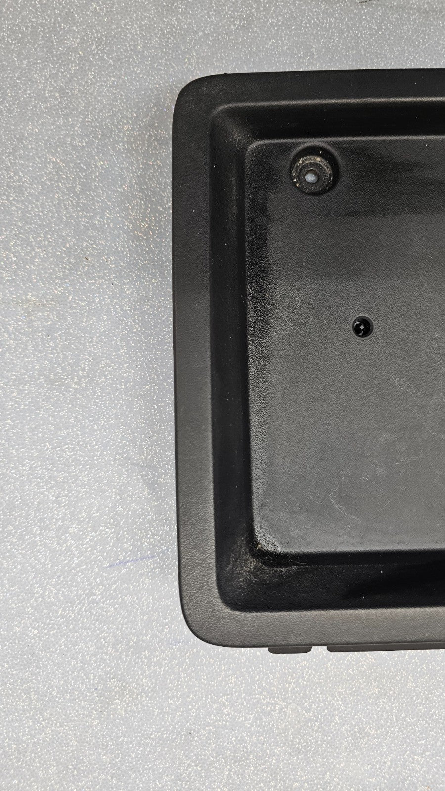 🔥09-14 Ford F150 Dash Upper Storage Cubby Rubber Liner Mat Center Top Lid Black