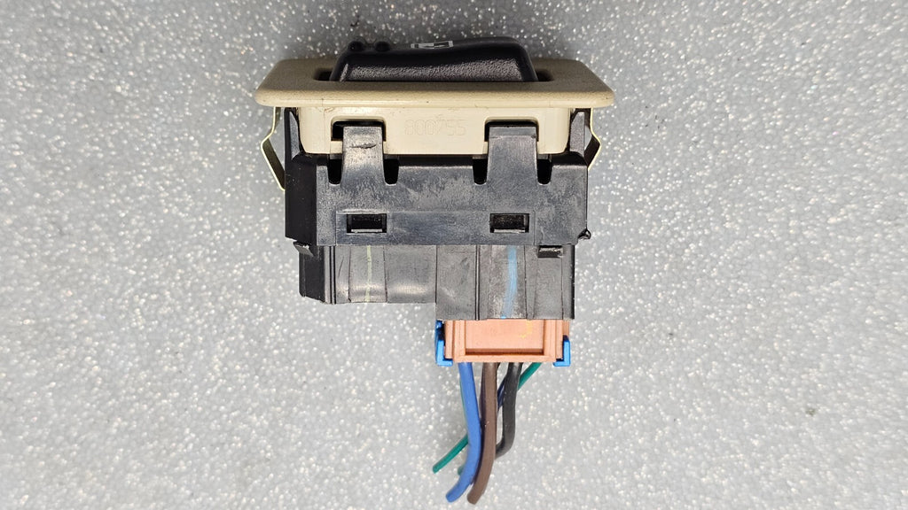 99-02 Chevy Silverado SIERRA Power Window Switch Lock REAR Left/Right Tan WS3