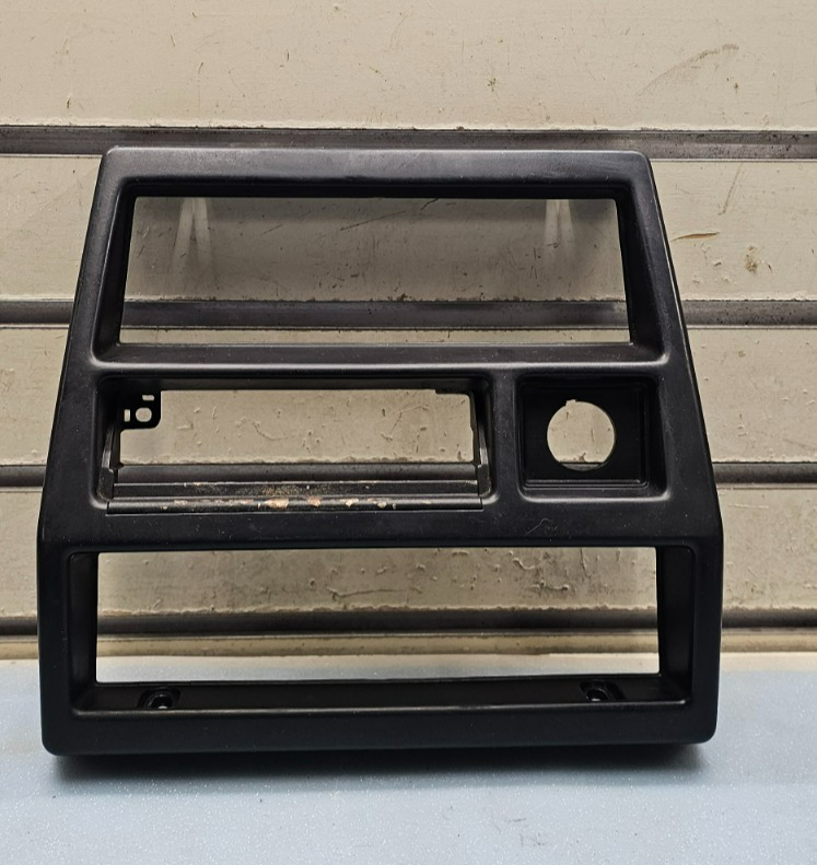 🔥86-93 Nissan D21 Pickup Truck Pathfinder Dash Radio Bezel Dashboard Trim Black