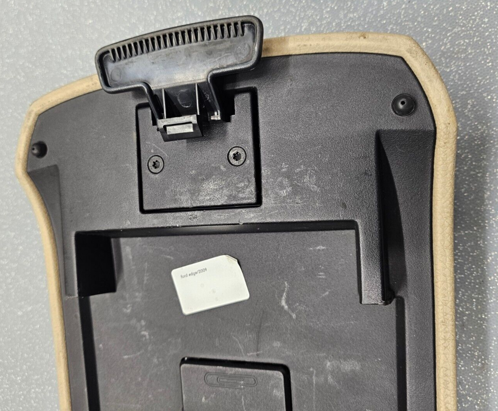 🔥07-10 Edge Center Console Lid Top Pad Leather Armrest Storage Assembly Tan OEM