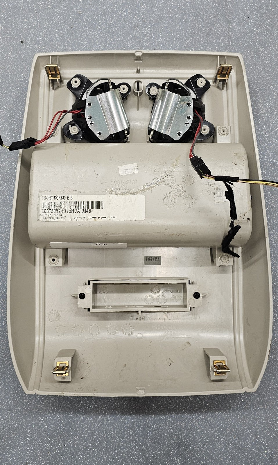08-16 Grand Caravan Town Country Overhead Console Dome Map Light Storage LT TAN