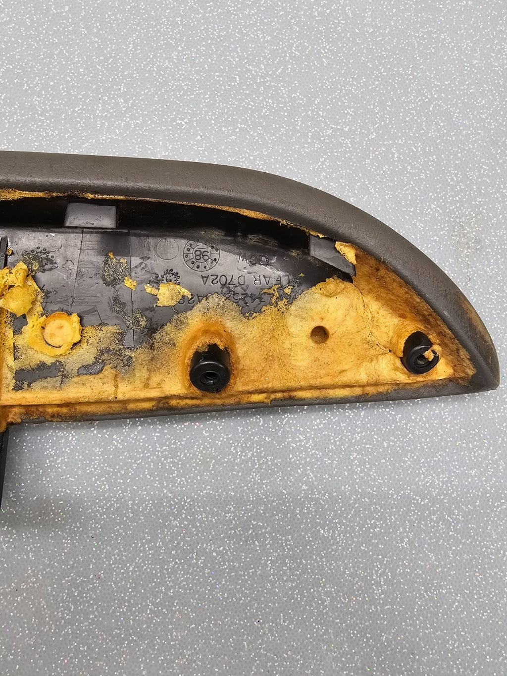 🔥97-03 Ford F150 Door Panel Front RIGHT PASSENGER Armrest Pull Handle GRAY OEM