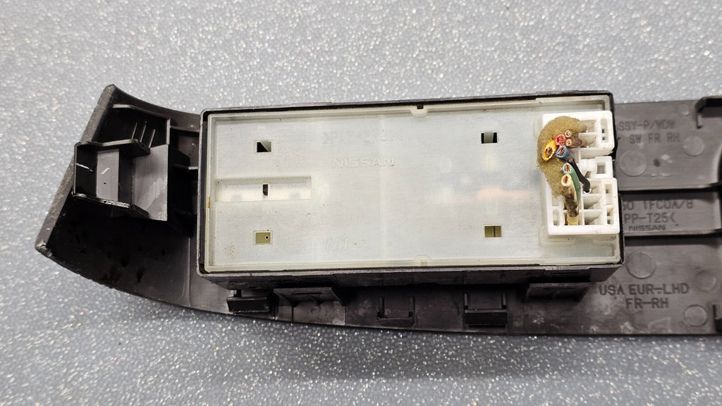 🔥09-14 NISSAN CUBE FRONT RIGHT PASSENGER SIDE POWER WINDOW SWITCH BLACK