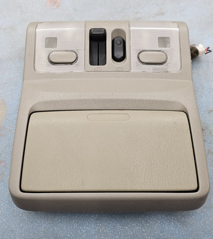 🔥04-08 Nissan Maxima Overhead Console Dome Map Light Switch Assembly TAN