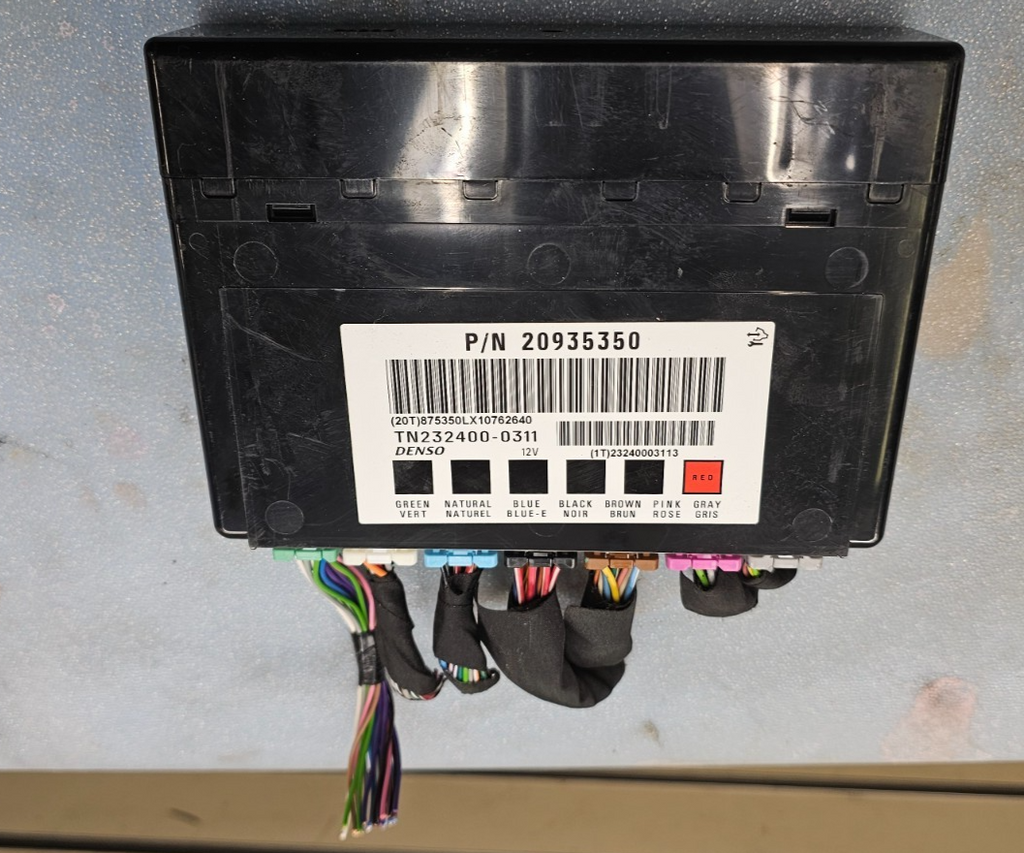🔥08-13 Enclave Acadia Traverse Dash Chasis BCM BCU Body Control Computer Module