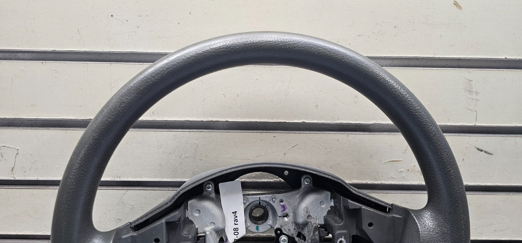 🔥06-12 TOYOTA RAV4 LEFT DRIVER STEERING COLUMN WHEEL COVER LEATHER GRAY OEM
