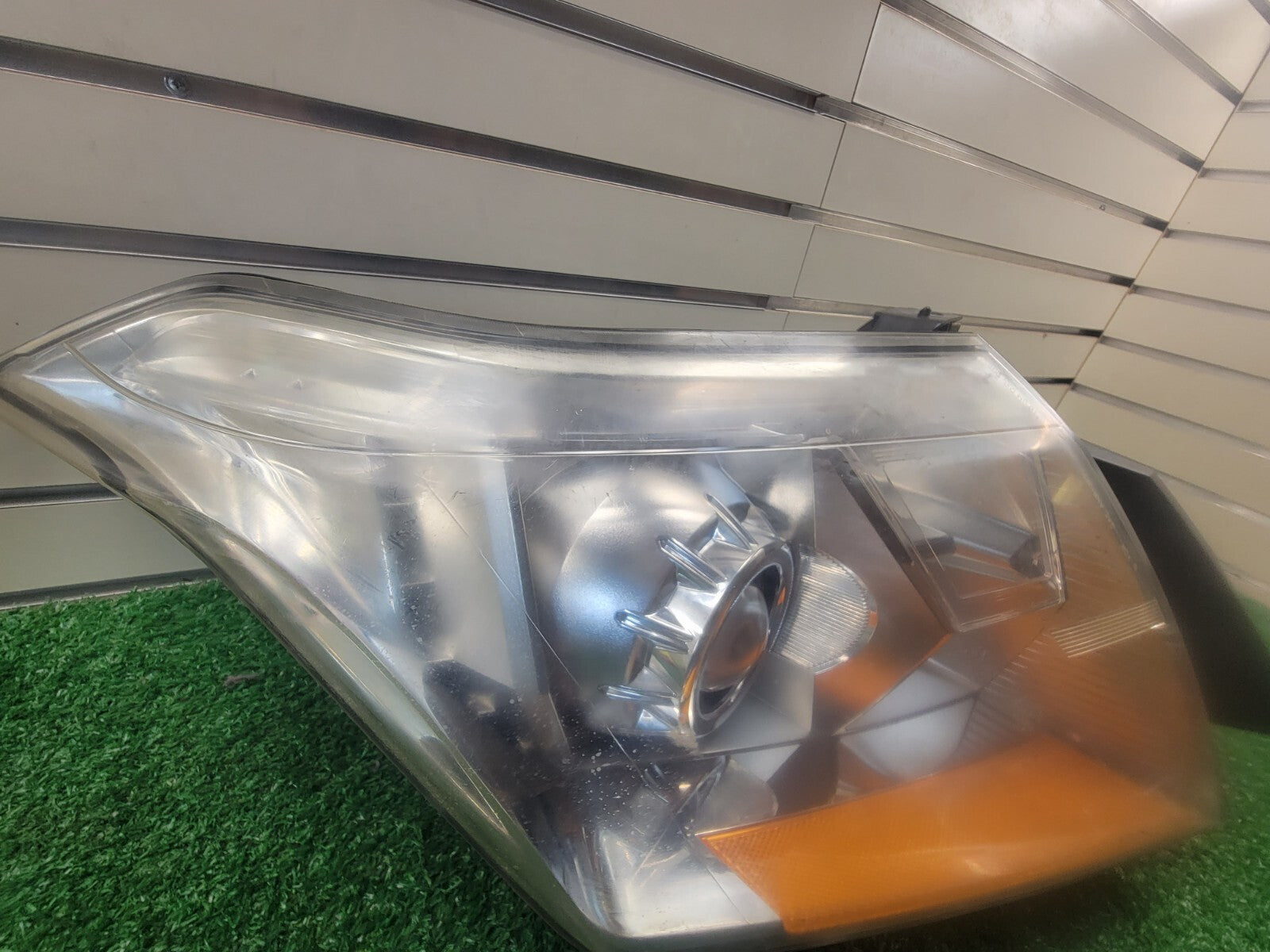 🔥10-16 Cadillac SRX Headlight Headlamp Assembly Left Driver Chrome Halogen OEM