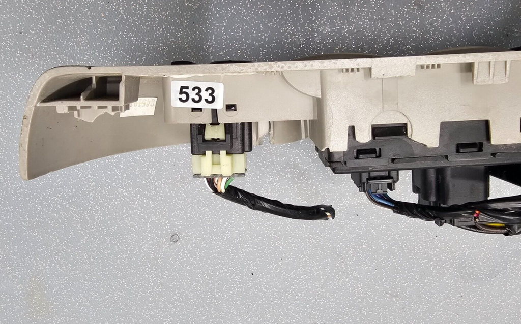🔥07-10 SILVERADO SIERRA MASTER LEFT DRIVER POWER WINDOW SWITCH LT TAN OEM WS47