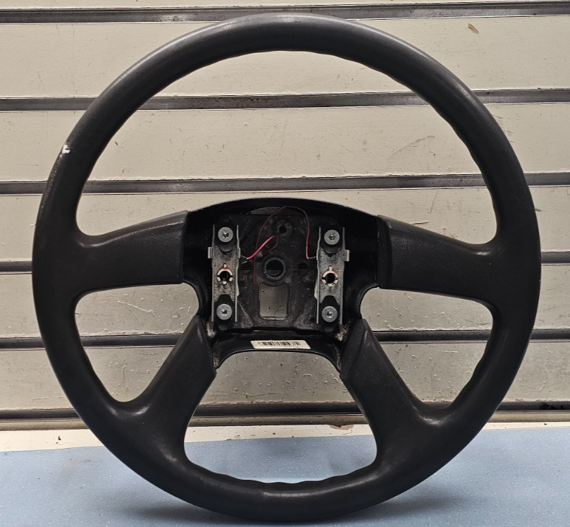 🔥03-06 SILVERADO SIERRA YUKON TAHOE SUBURBAN STEERING WHEEL LEATHER BLACK