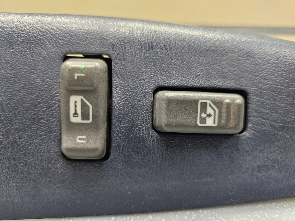 🔥99-02 Silverado SIERRA Front RIGHT Passenger Power Window Switch Lock Blue WS3