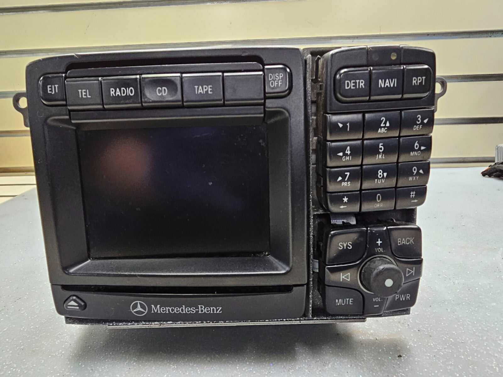 🔥00-02 Mercedes W215 CL55 AMG Command Comand Head Unit Radio Navigation OEM