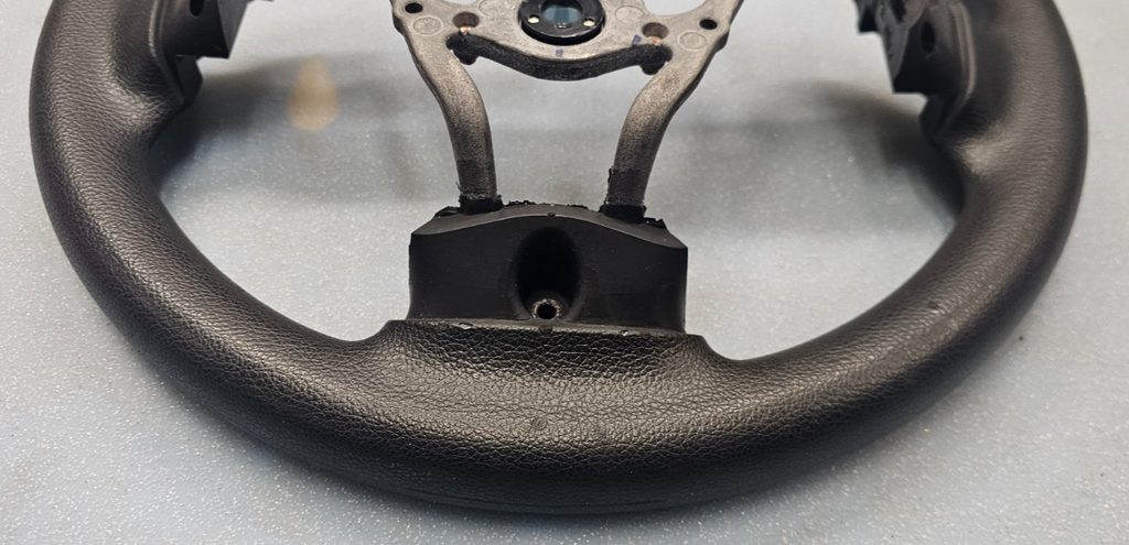 🔥2014-2016 Kia Forte Steering Column Wheel Assenbly Black Leather OEM