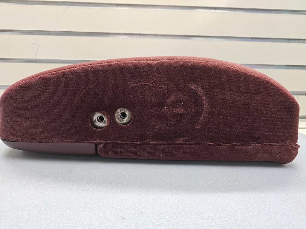 97-03 Ford F150 Center Console JUMPSEAT Armrest Cloth/Leather cup holder Red JS6