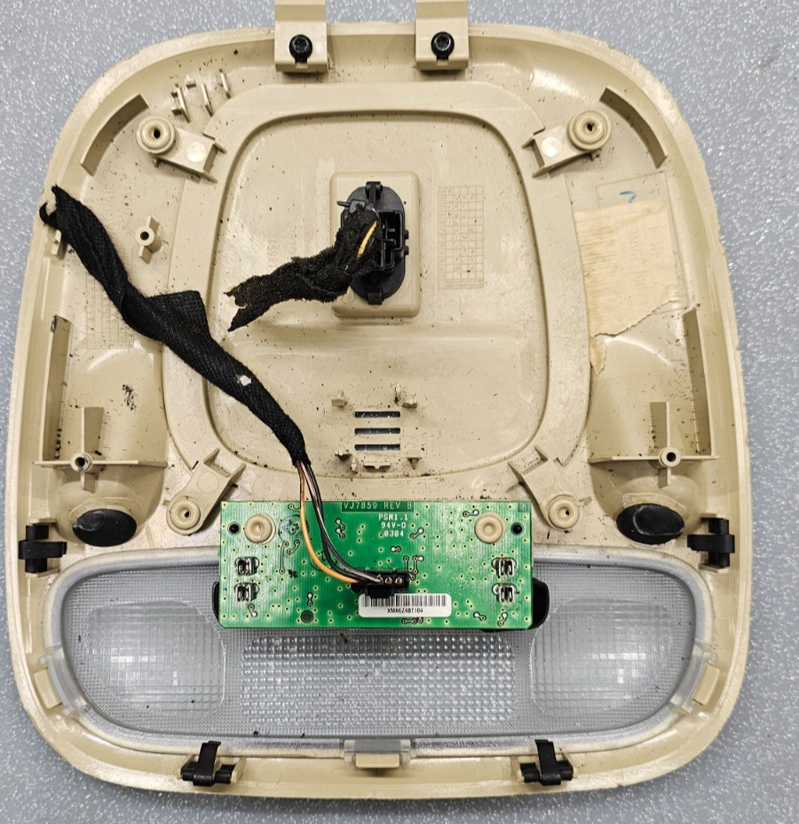 🔥07-11 Jaguar XKR XK X150 Dome Light Overhead Map Lamp Light TAN Oem