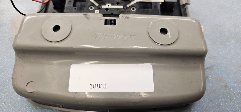 🔥04-09 KIA SPECTRA SEDAN FRONT OVERHEAD CONSOLE DOME MAP LIGHT LAMP TAN