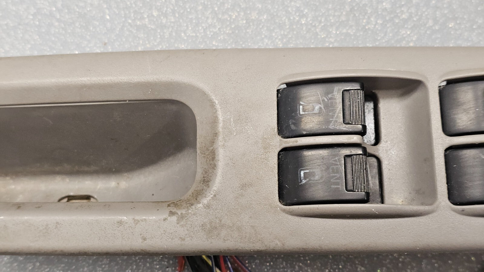 🔥99-04 Odyssey Front Left Driver Door Master Window Switch Bezel Assembly Tan