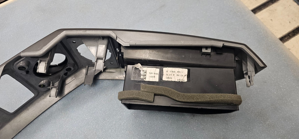 🔥15-20 Ford F150 Dash AC A/C HVAC Air Vent Heater Trim Bezel Panel Silver OEM