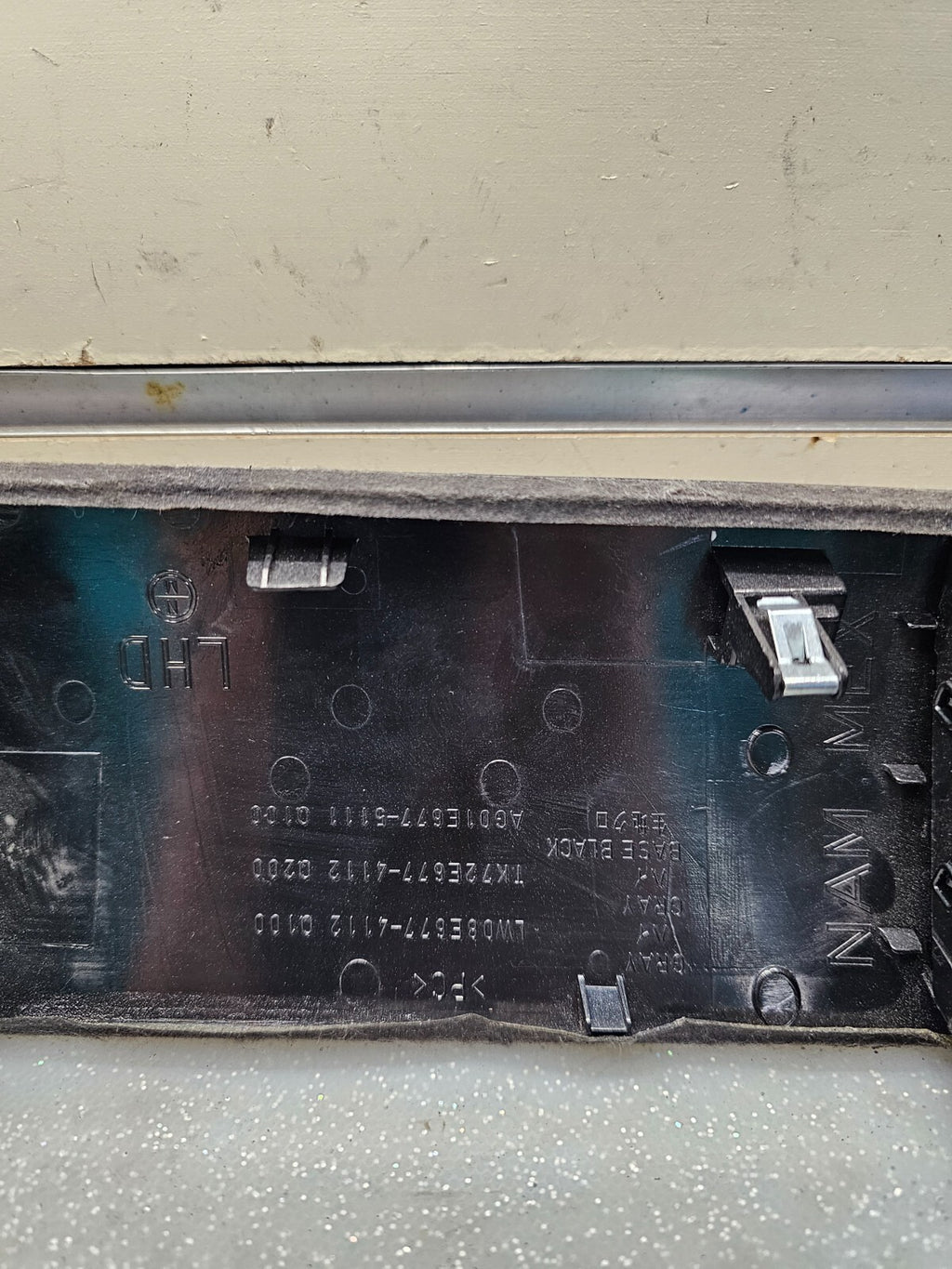 🔥2007-2012 NISSAN VERSA DASH AC AIR VENT W/ BEZEL PANEL DRIVER SIDE OEM SILVER