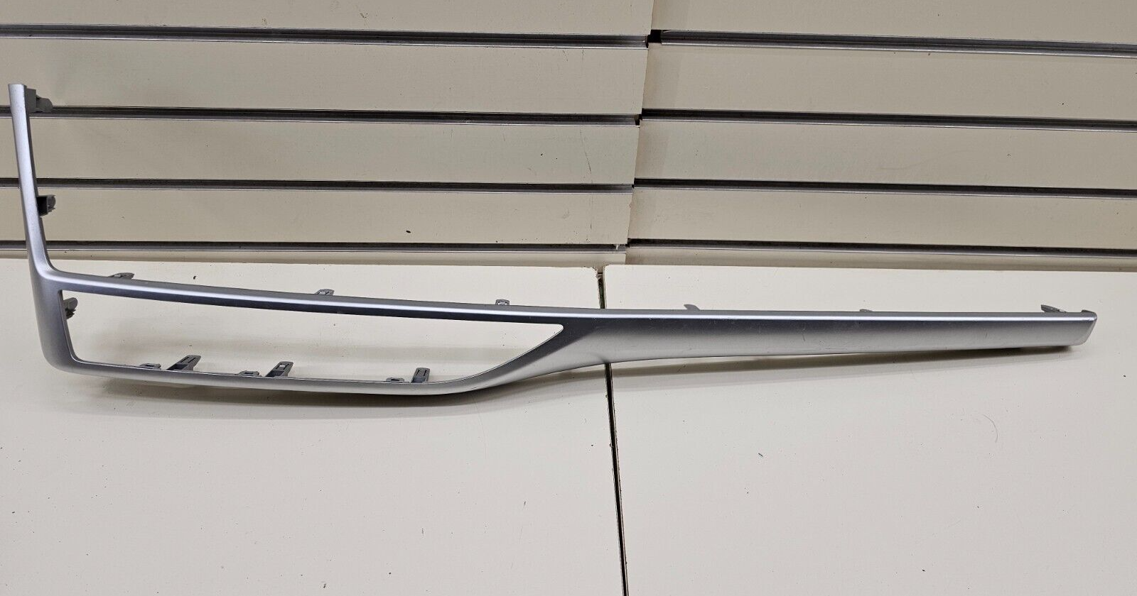 🔥14-19 Toyota Highlander Front Center Dash Panel Trim Cover Bezel Silver OEM