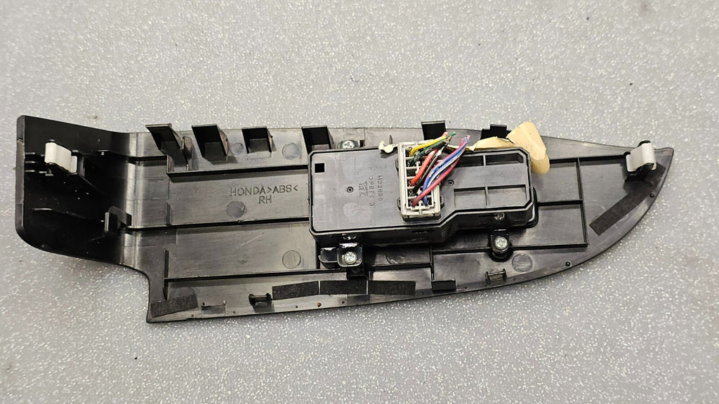 🔥05-10 Honda Odyssey Front Right Passenger Door Window Switch Lock Bezel Silver