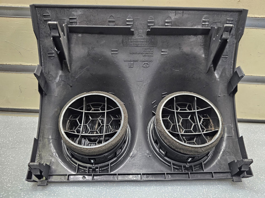 🔥09-11 AVEO Center Dash Air Vent Filter Heater Temperature Trim Bezel Black OEM