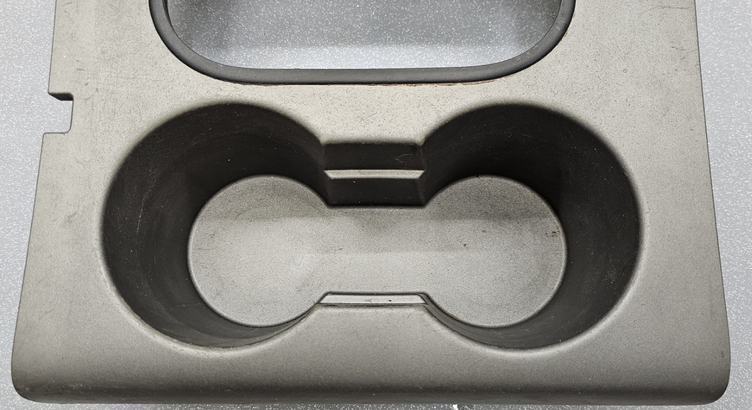 🔥04-08 Ford F150 Center Floor Console Shifter Shift Bezel Cup Holder Gray OEM