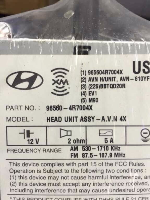 🔥2013 - 2015 HYUNDAI SONATA / INFINITI  GPS NAVIGATION CD RADIO OEM