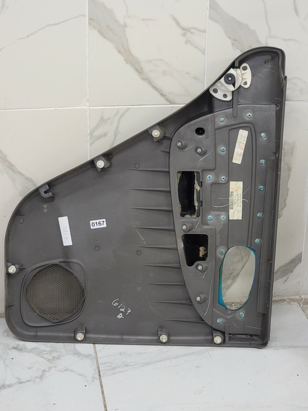 🔥2002-2009 CHEVROLET Trailblazer Gray REAR PASSENGER RIGHT SIDE Door Panel D8