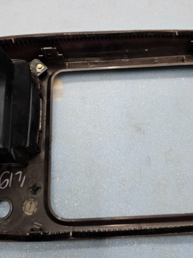 🔥97-03 FORD F150 Expedition Dash Climate Control Radio Bezel Panel Red OEM