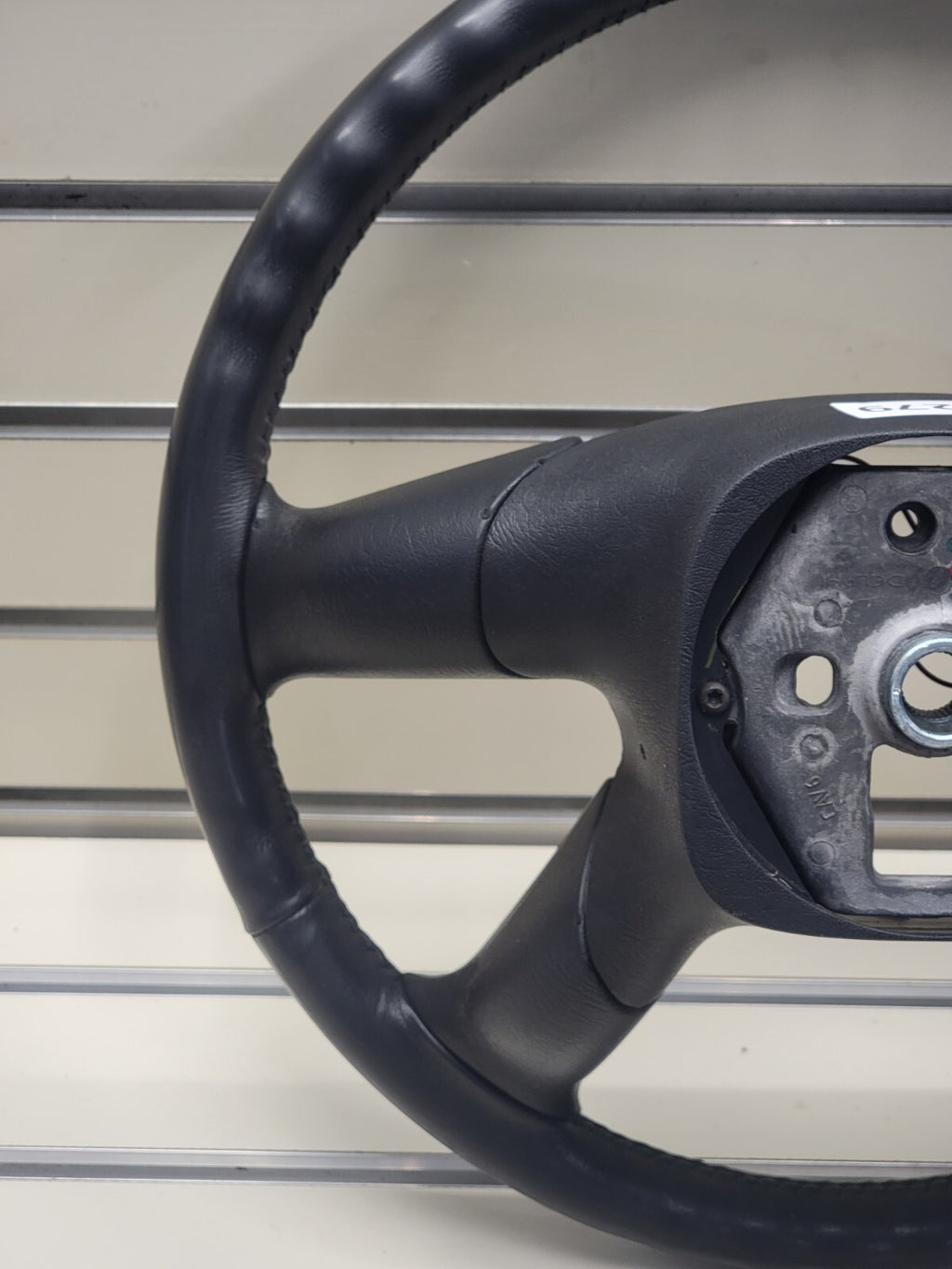 🔥03-06 SILVERADO SIERRA YUKON TAHOE SUBURBAN STEERING WHEEL LEATHER BLACK