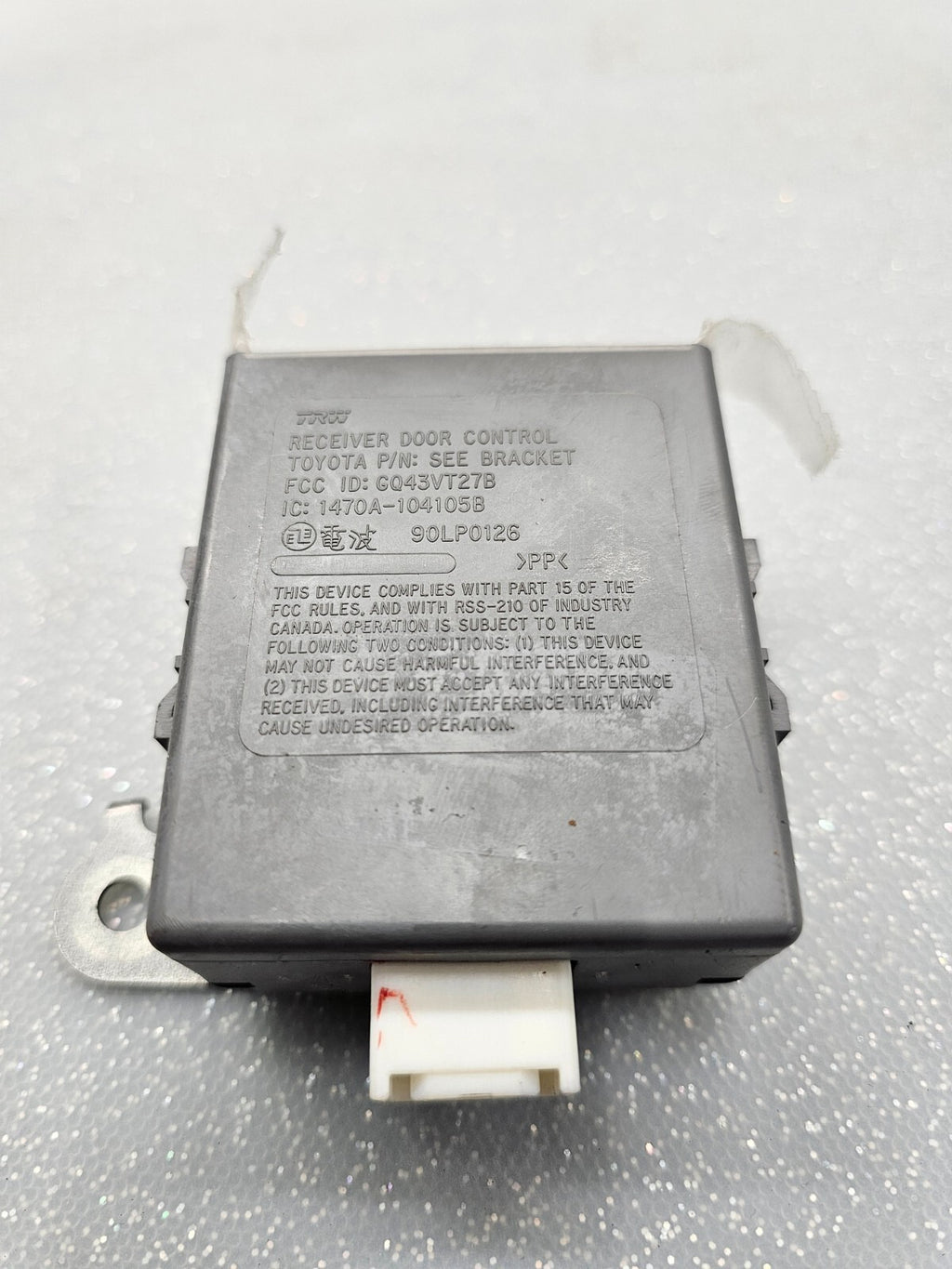 03-08 Toyota Corolla  Receiver Door Control Module Computer 8974102070/TC