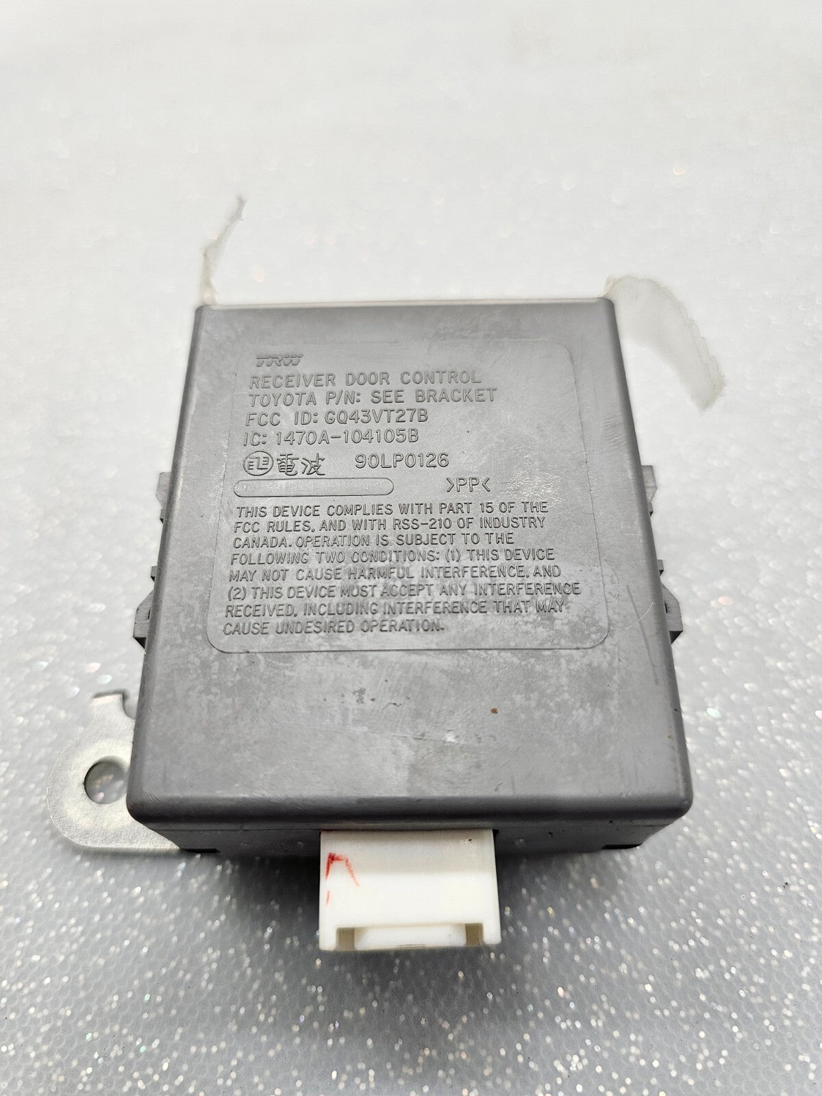03-08 Toyota Corolla  Receiver Door Control Module Computer 8974102070/TC